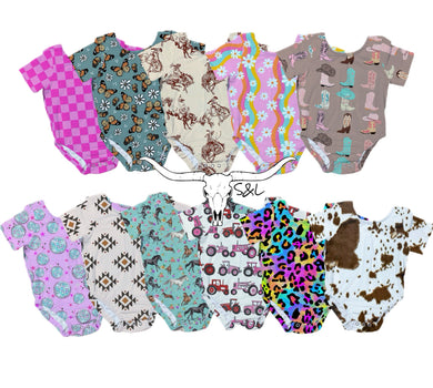 Baby Girl Onesies (preorder will arrive the end of April)