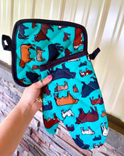 Oven mitt/pot holder sets