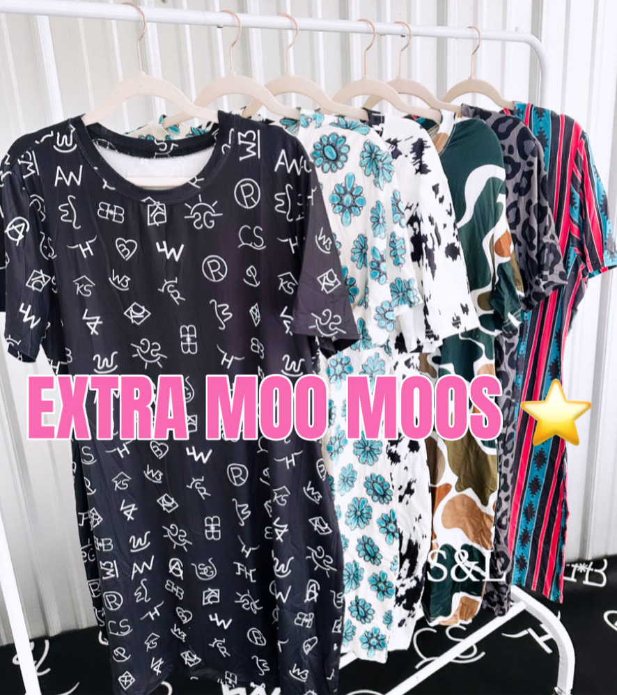 Extra IN STOCK moo moos *