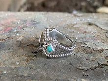 Faux turquoise ring