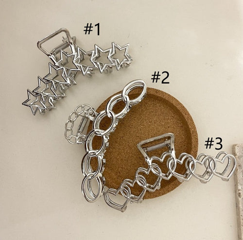 Alloy Metal Hair Clip (preorder will arrive the end of July)