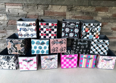 Collapsable storage cubes (end may)  buy 3+ for $10 pc code automatic— leave order details in the note to sellers box