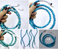 Turquoise dream beaded chargers *new designs*