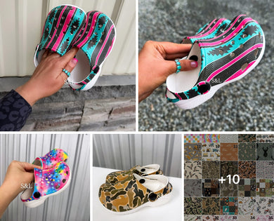 Cutie clogs (END MAY) —leave size and color details in the note to sellers box