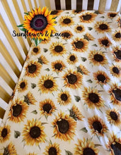 Sunflower crib sheets *