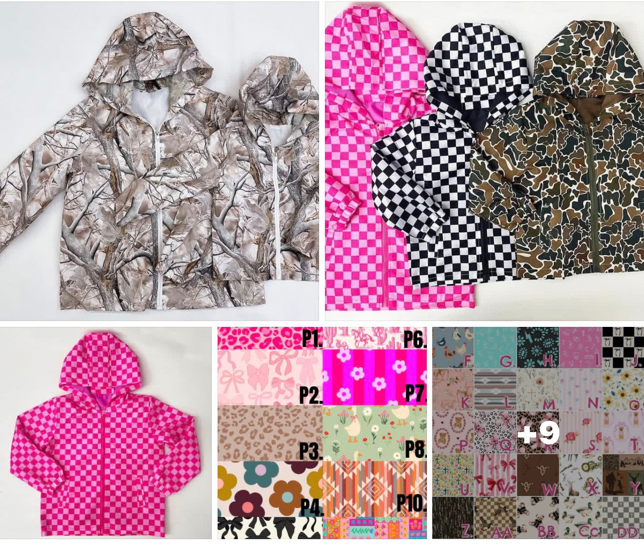 Mom & me windbreaker jackets(mid June) please leave order details in the note to sellers box