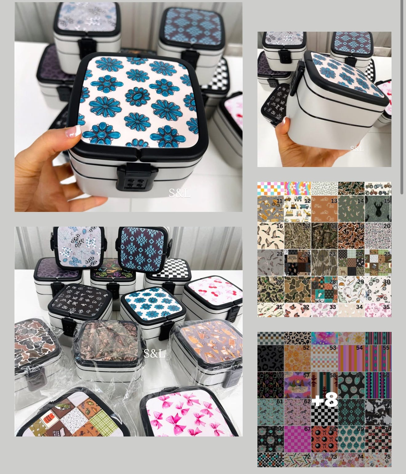 Double layer lunch box (END MAY) * leave order details in the note to sellers box