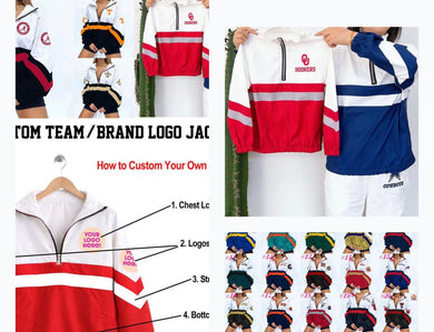 Logo custom jackets (please leave order details in the note to sellers box) end AUGUST