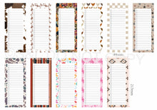 Magnetic notepad 11 pc set