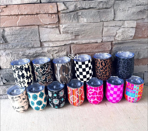 Sip & unwind tumblers