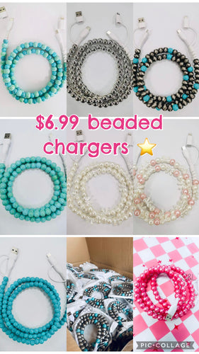 $6.99 mystery beaded chargers