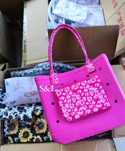 Custom add on Removable PU beach bag pouches *For bogg beach bags *