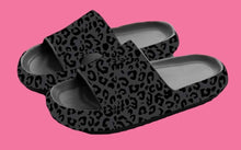 Black Cheetah Sandals *Ready to ship 5-10 biz TAT*