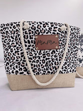 Mama patch canvas tote bags
